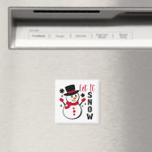 レッツユノー雪だるま マグネット (インサイチュ (食洗機))