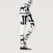 レッツライトクリスマスクリスマスイブパーティー男性へWome レギンス (右)