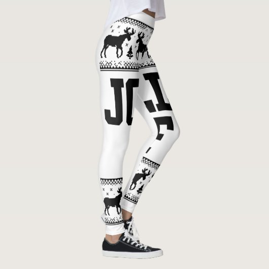 レッツライトクリスマスクリスマスイブパーティー男性へWome レギンス (右)