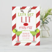 レッツライトトインデナーホリデーカクテルパーティー 招待状 (スタンド正面)