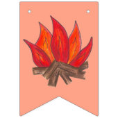 レッツライトドキャンプレバチュラーパーティスタグドキャンプキャンプ バンティングフラッグ (第2の旗)