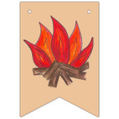 レッツライトドキャンプレバチュラーパーティスタグドキャンプキャンプ バンティングフラッグ (第1の旗)