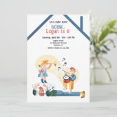 レッツラウドゥ誕生日招待状 招待状 (スタンド正面)