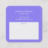 レッツレインボー遊プ遊びだてママ呼び出しカード コーリングカード (裏面)