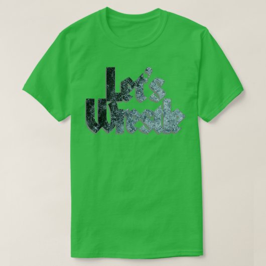 レッツレスリー Tシャツ (デザイン正面)
