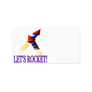 レッツロケット ラベル
