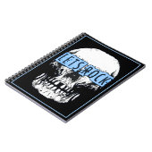 レッツロックスカルノート ノートブック (左側)