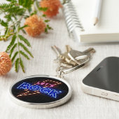 レッツロックボルトラウンド キーホルダー (側面)