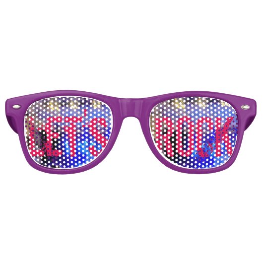 レッツロック レトロサングラス (正面)