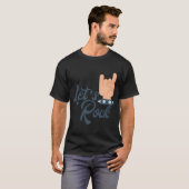 レッツロック ヴィンテージ Tシャツ (正面フル)