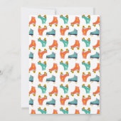 レッツロー転がラスケート誕生日招待状 招待状 (裏面)