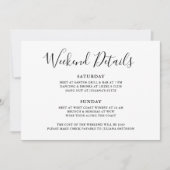 レッツワイルドウィークエンド詳細レオパードバチェロレッテ 招待状 (正面)