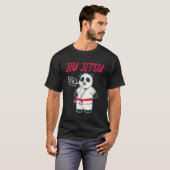 レッツ柔術転が実パンダ Tシャツ (正面フル)