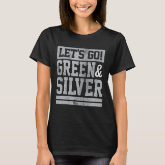 レッツ環境にやさしいことをしよう&シルバーチームお気に入りのカラーゲーム Tシャツ