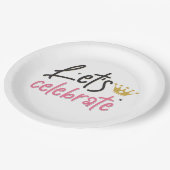 レッツ祝ー ペーパープレート (アングル)