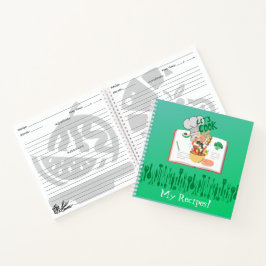 レッツ調理師キッズオーナーハードカバーレシピ本 ノートブック