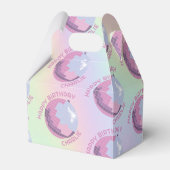 レッツ転がおもしろいレトロローラースケートで滑る女子誕生日 フェイバーボックス (正面サイド)