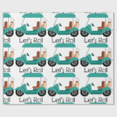 レッツ転が ラッピングペーパー (フラット)