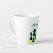 レッツ遊ー カフェラテマグ (左アングル)