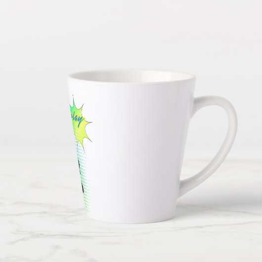 レッツ遊ー カフェラテマグ (右)