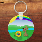 レッツ遊ー キーホルダー (正面)