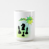 レッツ遊ー コーヒーマグカップ (中央)