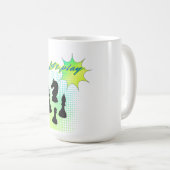 レッツ遊ー コーヒーマグカップ (正面右)