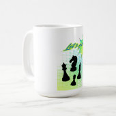 レッツ遊ー コーヒーマグカップ (正面左)