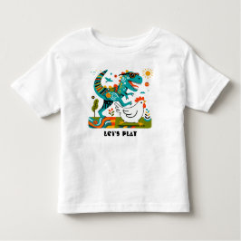 レッツ遊ー トドラーTシャツ