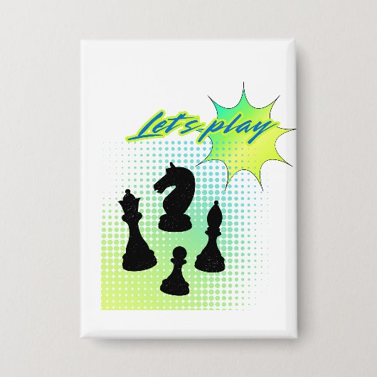 レッツ遊ー 缶バッジ (正面)