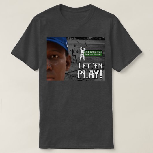レッツ・エム・プレイ Tシャツ (デザイン正面)