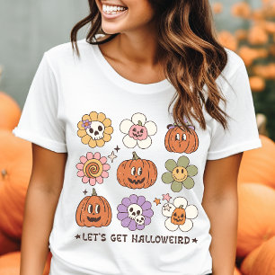 レッツ・ゲット・ハロウィアード レトロハロウィン トライブレンドＴシャツ