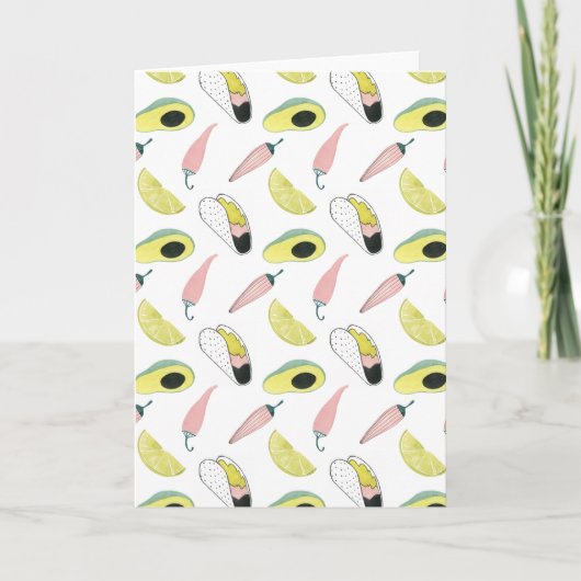 レッツ・タコア・アブ・ラブ |タコス要素円 カード (正面)