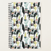 レッツ・タコア・アブ・ラブ |ラマ&ドンキーパターン プランナー手帳 (正面)