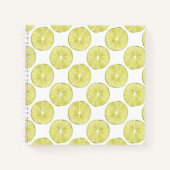 レッツ・タコス |ライムパターン ノートブック (正面)