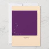 レッツ・タンゴ 招待状 (裏面)