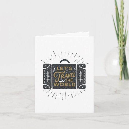 レッツ・トラベル・ザ・ワールド カード (正面)