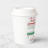 レッツ・ブランドン・クリスマス 紙コップ (右)