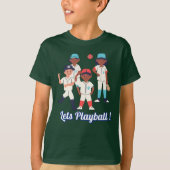 レッツ・プレイボール Tシャツ (正面)