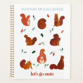 レッツ・レッツ・おもしろいナッツ・リスズ プランナー手帳