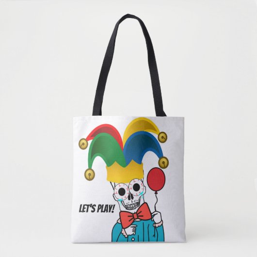 レッツ、遊ピエロミーム トートバッグ (正面)