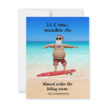 レットイおもしろいットスノーフロリダサンタサーフィンホリデイ