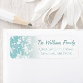 レットイットスノー差出人住所ラベル ラベル (インサイチュ)