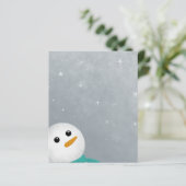 レットイットスノー雪だるま紙 (スタンド正面)