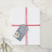 レットイットスノー雪だるま ギフトタグ (より糸付き)