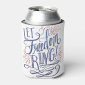 レットフリーダムリングや輪 缶クーラー (缶正面)