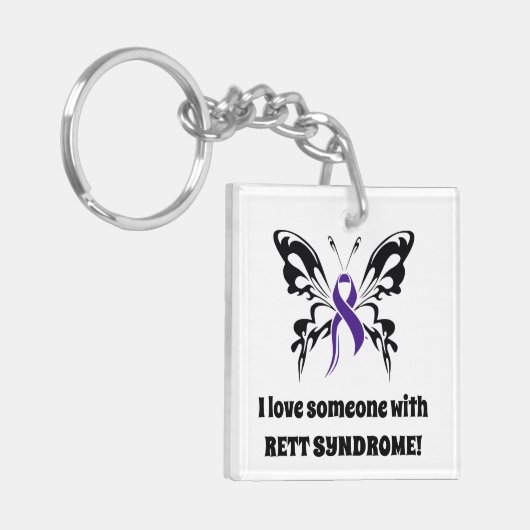 レット症候群キーチェーン キーホルダー (正面左)