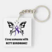 レット症候群キーチェーン キーホルダー (裏面)