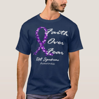 レット症候群認識度このFaへの恐怖に対する信仰 Tシャツ