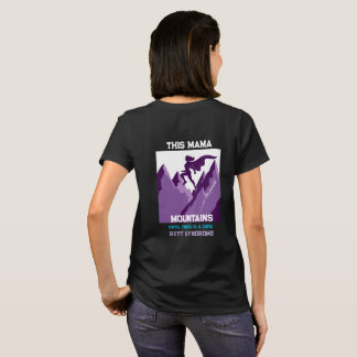 レット症候群 このママは山をも動かす Tシャツ